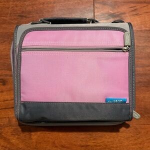 Wii Travel Pink and Gray‎ Bag